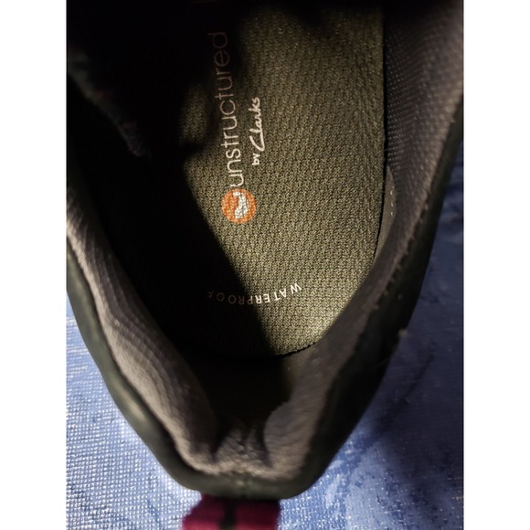 Unstructured By Clarks WaveWalk Wave Go Waterproof‎ Leather Women's Shoes Size 9 - Picture 5 of 15